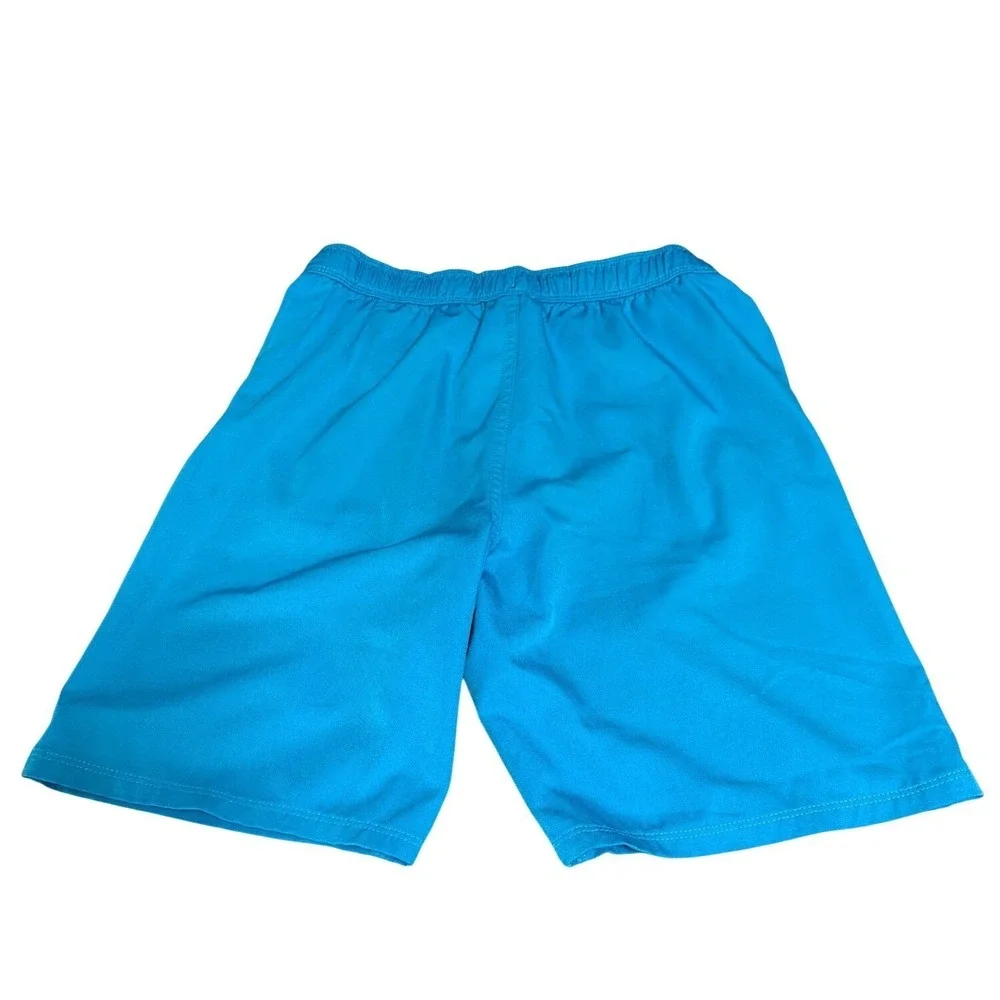 Hurley Youth Blue Board Shorts Size 14/16 Elastic Waist Polyester Blend